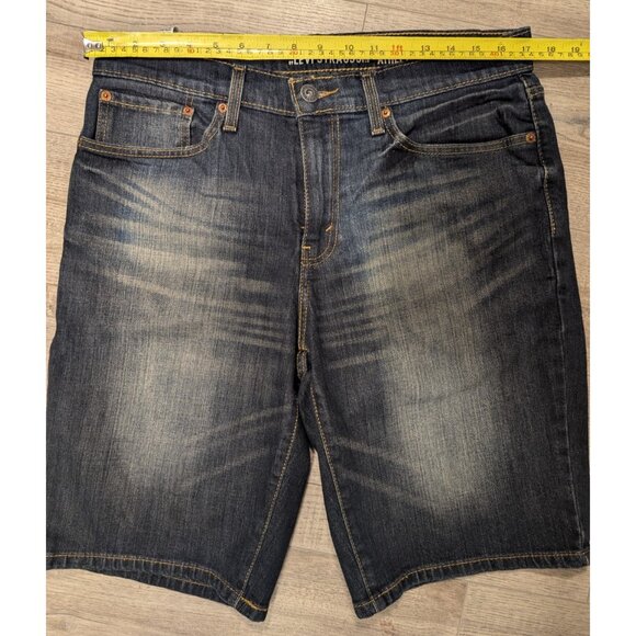 Signature Levi Strauss Levi’s Denim Shorts Men’s W 32 (34) Jeans Relaxed  Fit - Picture 6 of 10